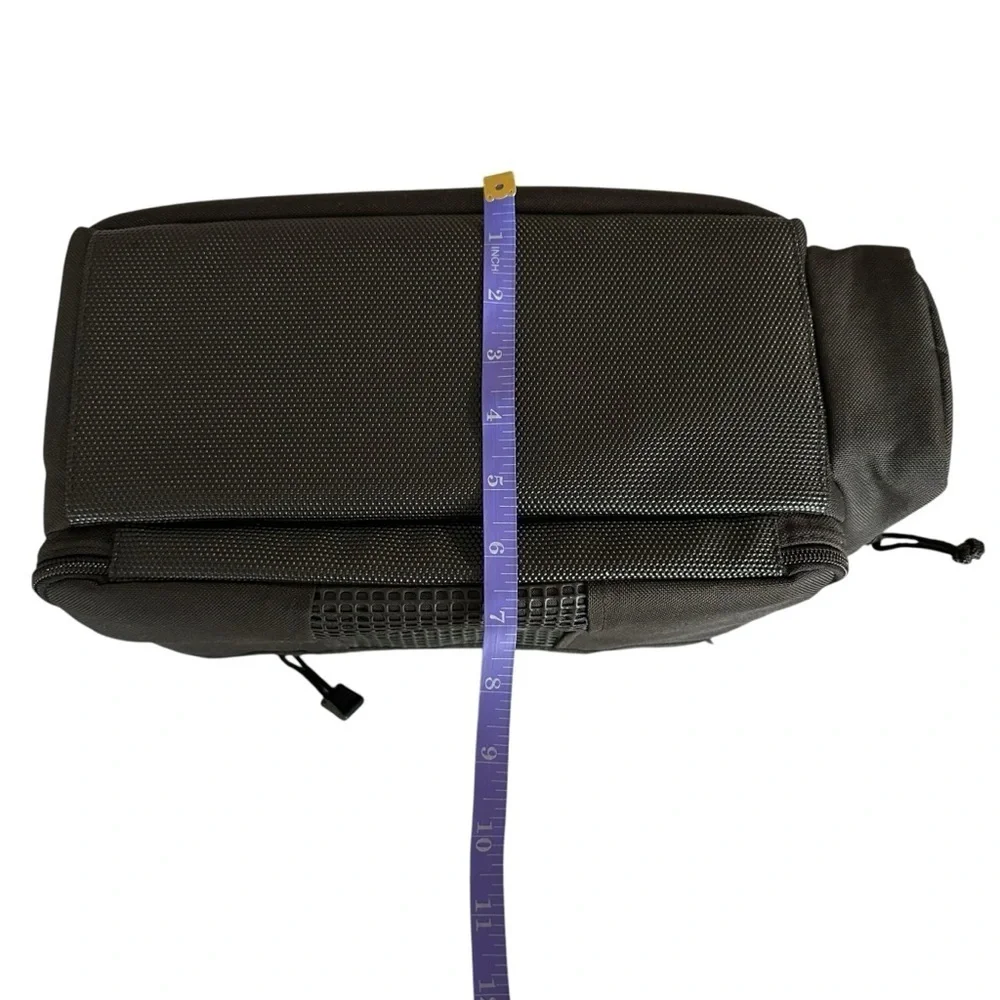 Black Camera Duffel Bag with Durable Material and Smooth Texture